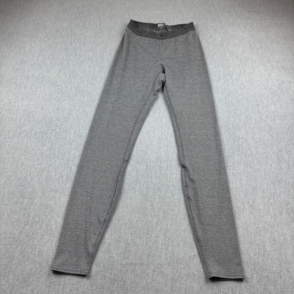 REI Co-Op Leggings Women XS Gray Base layer Long Lightweight Full Length Outdoor